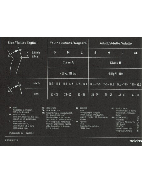 ADIDAS 5 INCH KNEEPAD